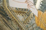 Резная Икона Казанской Божией Матери № 1-25-21 из мрамора, изображение, фото 9