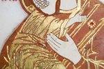Икона Владимирской Божией Матери № 8 из мрамора. изображение, фото 5