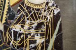 Резная Икона Казанской Божией Матери № 1-25-1 из мрамора, изображение, фото 10