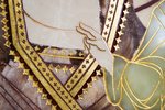 Резная Икона Казанской Божией Матери № 1-25-12 из мрамора, изображение, фото 7