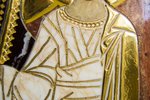Резная Икона Казанской Божией Матери № 1-25-19 из мрамора, изображение, фото 8
