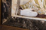Изображение Икона Божьей Матери Троеручица № 2-12-2 из мрамора, фото 14