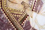 Резная Икона Казанской Божией Матери № 1-25-20 из мрамора, изображение, фото 8