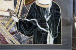 Резная Икона Казанской Божией Матери № 1-25-25 из мрамора, изображение, фото 6