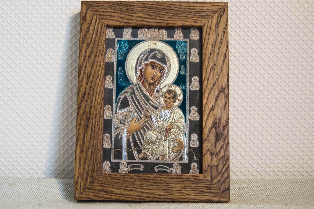 Икона Иверской Божией Матери в подарок № 10, изображение, фото 1