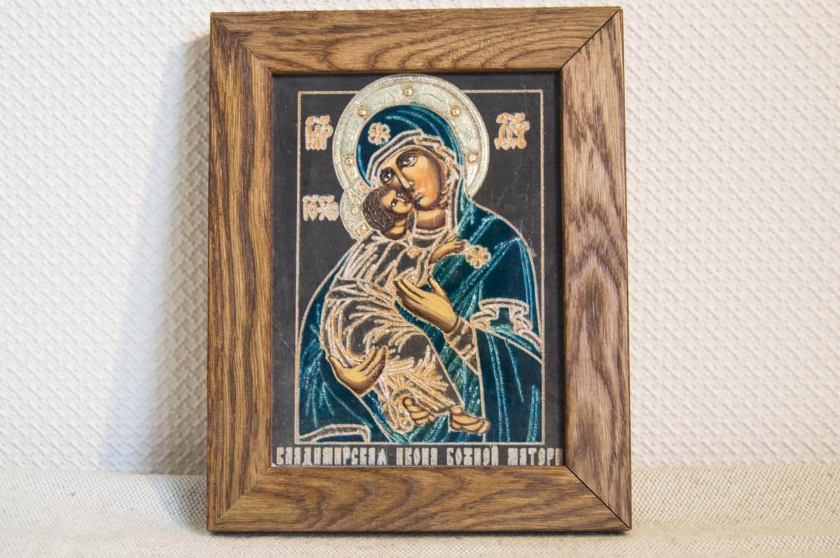 Икона Владимирской Богоматери № 06, подарок в каталоге икон, фото 1