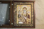 Изображение Икона Божьей Матери Троеручица № 2-12-4 из мрамора, фото 9
