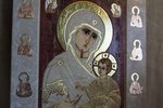 Икона Иверской Божией Матери № 1-25-3 из природного камня, изображение, фото 9