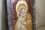 Икона Владимирской Божьей Матери № 2-12,2 из мрамора, изображение, фото 2