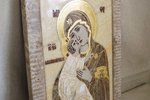 Икона Владимирской Божьей Матери № 2-12,4 из мрамора, изображение, фото 2