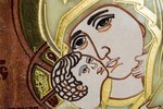 Икона Владимирской Божьей Матери № 2-12,6 из мрамора, изображение, фото 2