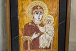 Икона Смоленской Божией Матери № 1-12-3 из камня, изображение, фото 2
