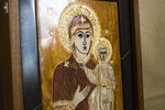 Икона Смоленской Божией Матери № 1-12-3 из камня, изображение, фото 4 