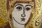 Икона Смоленской Божией Матери № 1-12-3 из камня, изображение, фото 5