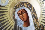 Икона Остробрамской Божией Матери № 01 из мрамора, каталог икон, изображение, фото 3