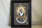 Икона Остробрамской Божией Матери № 02 из мрамора, каталог икон, изображение, фото 1