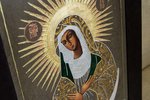 Икона Остробрамской Божией Матери № 02 из мрамора, каталог икон, изображение, фото 6