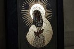 Икона Остробрамской Божией Матери № 03 из мрамора, каталог икон, изображение, фото 2
