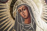 Икона Остробрамской Божией Матери № 03 из мрамора, каталог икон, изображение, фото 3