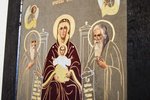 Икона Свенской (Печерской) Божией Матери № 01 из камня, каталог икон, изображение, фото 4