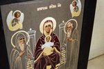 Икона Свенской (Печерской) Божией Матери № 01 из камня, каталог икон, изображение, фото 6