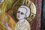 Икона Тихвинской Божьей Матери № 1/12-7 из мрамора с доставкой, изображение, фото 4