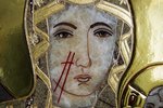 Икона Ченстоховской Божьей Матери № 1-12,3, резная, католическая, изображение, фото 6