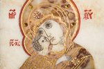 Икона Владимирской Божией Матери из мрамора. изображение, фото 8