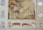 Икона Иверской Божией Матери №-1n из камня для молодоженов, изображение, фото 3