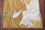 Икона Тихвинской Божьей Матери № 1/12-3 из мрамора с доставкой, изображение, фото 3