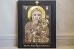 Икона Ченстоховской Божьей Матери № 1-12,3, резная, католическая, изображение, фото 4