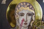 Икона Ченстоховской Божьей Матери № 1-12,3, резная, католическая, изображение, фото 5