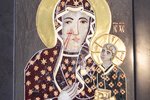 Икона Ченстоховской Божьей Матери № 1.12-6 из мрамора, каталог икон, изображение, фото 3
