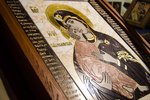 Икона Владимирской Божьей Матери № 2-12,5 из мрамора, изображение, фото 7