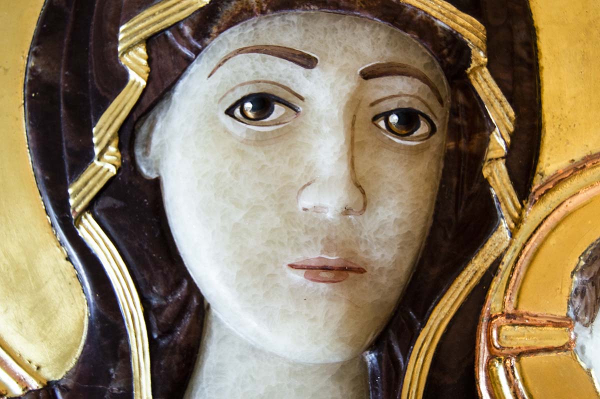 Икона Влахернской Божьей Матери из натурального от Гливи