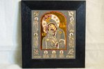 Икона Божией Матери Почаевская  № 03 из мрамора, Богоматерь, изображение, фото 1