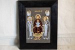 Икона Свенской (Печерской) Божией Матери № 02 из камня, каталог икон, изображение, фото 1