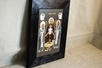 Икона Свенской (Печерской) Божией Матери № 02 из камня, каталог икон, изображение, фото 6