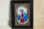Икона Остробрамской Божией Матери № 05 из мрамора, каталог икон, изображение, фото 1