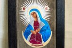 Икона Остробрамской Божией Матери № 05 из мрамора, каталог икон, изображение, фото 3