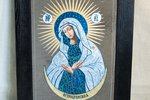 Икона Остробрамской Божией Матери № 06 из мрамора, каталог икон, изображение, фото 2