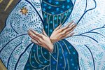 Икона Остробрамской Божией Матери № 06 из мрамора, каталог икон, изображение, фото 4