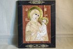 Икона Стокгольмской Божией Матери № 1.12-2 из мрамора от Гливи, изображение, фото 1
