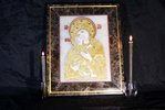 Икона Владимирской Богоматери № 2 из мрамора, купить в Минске, фото 1