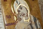 Икона Владимирской Божьей Матери № 2-12,9 из мрамора, изображение, фото 8