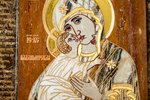 Икона Владимирской Божьей Матери № 2-12,10 из мрамора, изображение, фото 7