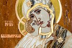 Икона Владимирской Божьей Матери № 2-12,10 из мрамора, изображение, фото 8
