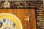 Икона Владимирской Божьей Матери № 2-12,10 из мрамора, изображение, фото 11