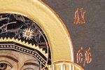 Резная Икона Казанской Божией Матери № 1-25-6 из мрамора, изображение, фото 9