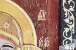 Резная Икона Казанской Божией Матери № 2-14-4 из мрамора, изображение, фото 6